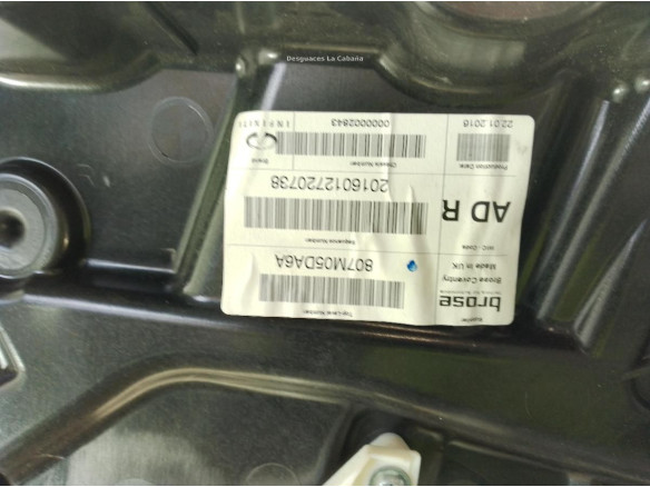 ELEVALUNAS PUERTA LAT DEL DER INFINITI Q30|Desguaces La Cabaña