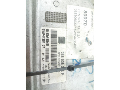 03E906033P, CENTRALITA MOTOR SEAT IBIZA III (6L1) |Desguaces La Cabaña