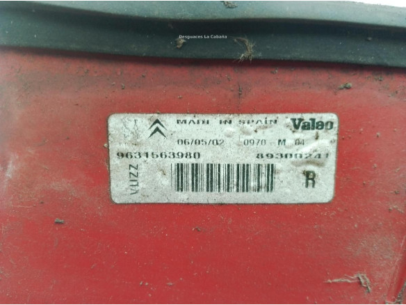 9631563980 PILOTO TRA DER EXT CITROEN XSARA PICASSO (N68)|Desguaces La Cabaña