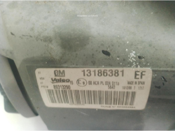 13186381 FARO IZQUIERDO OPEL CORSA D (S07)|Desguaces La Cabaña
