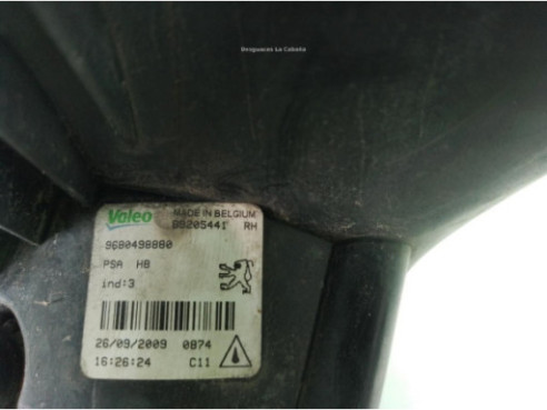 6206F0 NIEBLA DEL DER PEUGEOT 308 (4A_, 4C_)|Desguaces La Cabaña