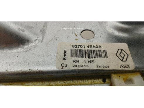 827014EA0A ELEVALUNAS PUERTA LAT TRA IZQ RENAULT KADJAR (HA_, HL_) |Desguaces La Cabaña