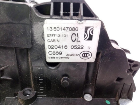 1350147080 CERRADURA PUERTA LAT DEL DER PEUGEOT BOXER Furgón|Desguaces La Cabaña