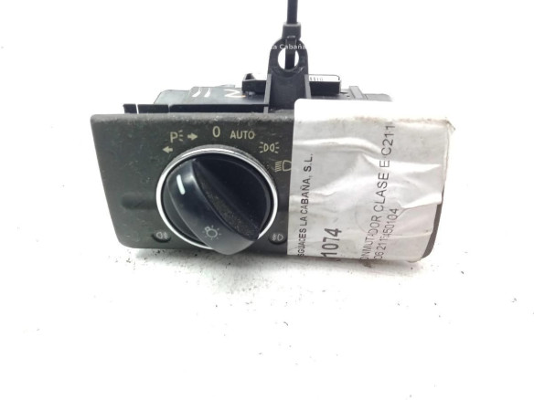 2115450104, CONMUTADOR LUCES MERCEDES BENZ CLASE E (W211)|Desguaces La Cabaña