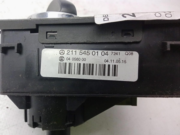 2115450104, CONMUTADOR LUCES MERCEDES BENZ CLASE E (W211)|Desguaces La Cabaña
