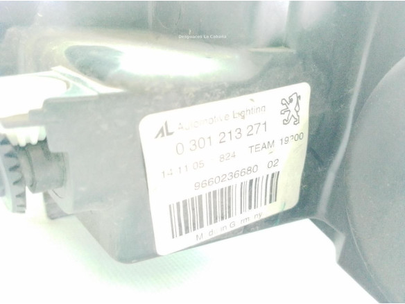 620892 FARO IZQUIERDO PEUGEOT 407 SW (6E_)|Desguaces La Cabaña