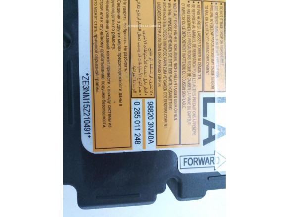 988203NM0A CENTRALITA AIRBAG NISSAN LEAF (ZE0) |Desguaces La Cabaña