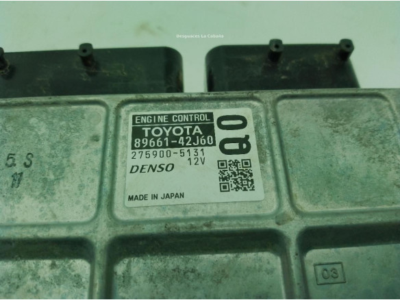 8966142J60 CENTRALITA MOTOR TOYOTA RAV 4 IV (_A4_)|Desguaces La Cabaña