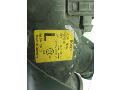 6204V2, 9630423277 FARO IZQUIERDO PEUGEOT 406 (8B)|Desguaces La Cabaña