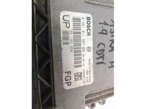 0281011667,55189924, CENTRALITA MOTOR OPEL ASTRA H (A04)|Desguaces La Cabaña