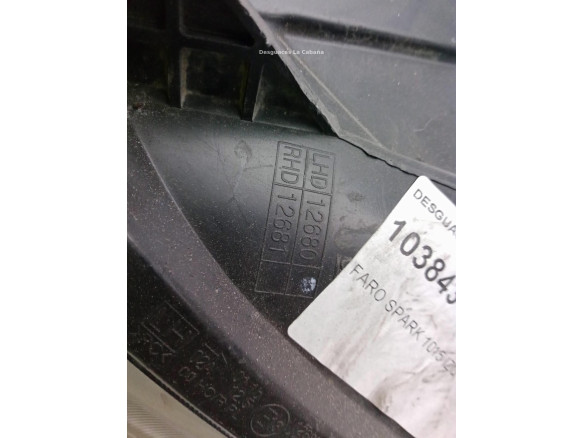 FARO IZQUIERDO CHEVROLET SPARK (M300)|Desguaces La Cabaña