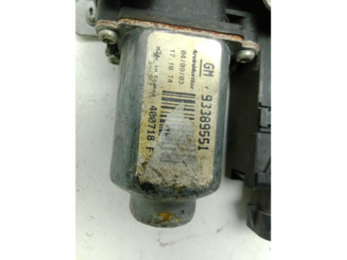 93389551 ELEVALUNAS PUERTA LAT DEL IZQ OPEL MERIVA A Limusina (X03)|Desguaces La Cabaña