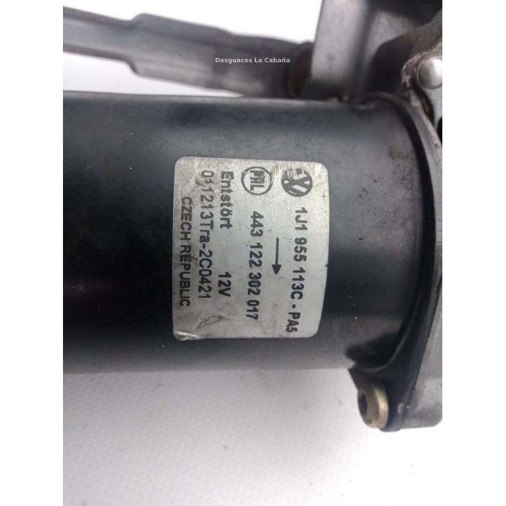 1J1955113C MOTOR LIMPIAPARABRISAS DEL VW GOLF IV (1J1) |Desguaces La Cabaña