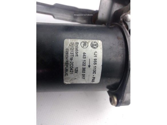 1J1955113C MOTOR LIMPIAPARABRISAS DEL VW GOLF IV (1J1) |Desguaces La Cabaña
