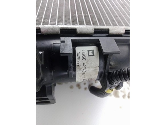 427460812 RADIADOR AGUA OPEL ASTRA J Sports Tourer (P10) |Desguaces La Cabaña
