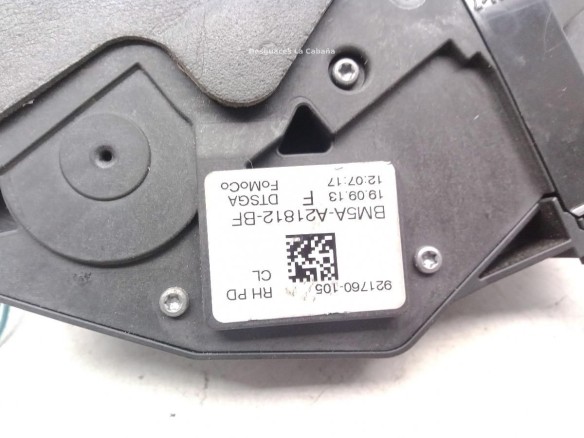 CERRADURA PUERTA LAT DEL DER FORD FOCUS III |Desguaces La Cabaña