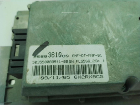 9660361000 DISPLAY PEUGEOT 407 SW (6E_)|Desguaces La Cabaña