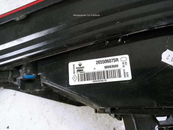 265506075R PILOTO TRA DER INT RENAULT MEGANE IV (B9A/M_)|Desguaces La Cabaña