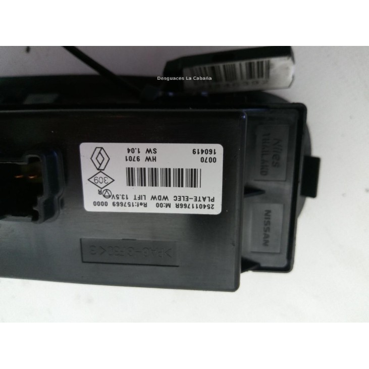 809605274R MANDO ELEVALUNAS PUERTA LAT DEL DER RENAULT KADJAR (HA_, HL_) |Desguaces La Cabaña