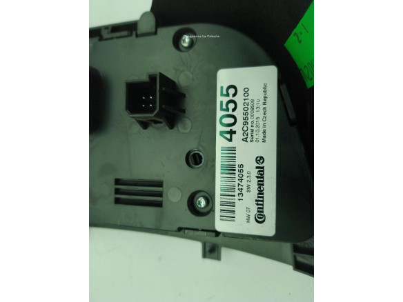 A2C95502100 MANDO CLIMA OPEL ZAFIRA TOURER C (P12)|Desguaces La Cabaña