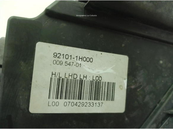00954701, 921011H000 FARO IZQUIERDO KIA CEE'D Fastback (ED)|Desguaces La Cabaña