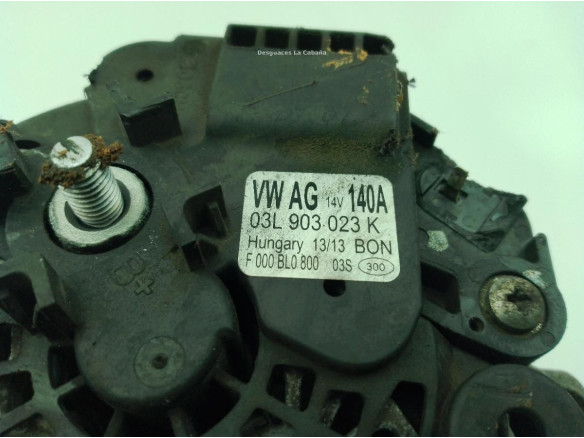 04L903024S ALTERNADOR SEAT LEON (5F1)|Desguaces La Cabaña