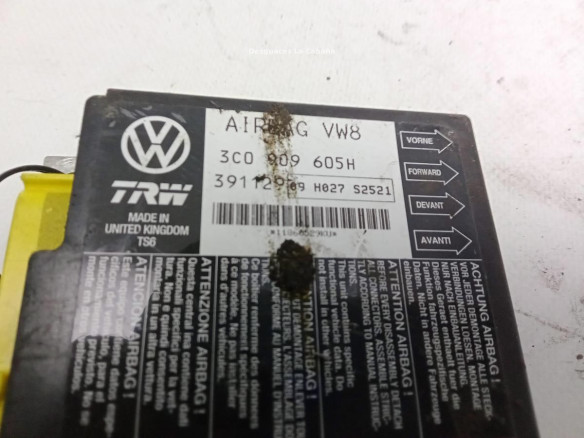 3C0909605H, CENTRALITA AIRBAG SEAT LEON (1P1)|Desguaces La Cabaña