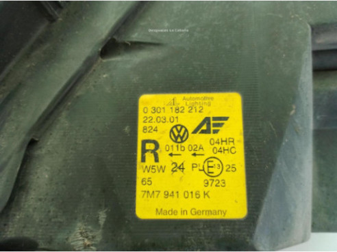 7M7941016K FARO DERECHO SEAT ALHAMBRA (7V8, 7V9)|Desguaces La Cabaña