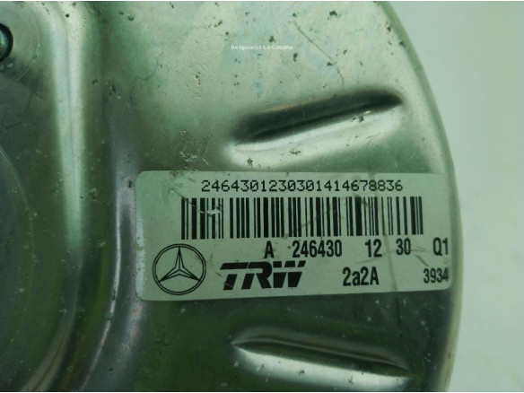 A2464300930 SERVOFRENO MERCEDES BENZ CLASE A (W176)|Desguaces La Cabaña