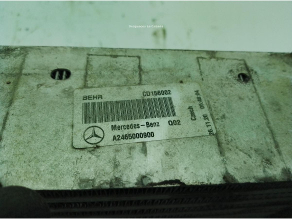 A2465000900 INTERCOOLER MERCEDES BENZ CLASE A (W176)|Desguaces La Cabaña