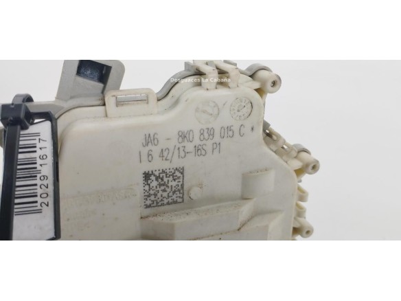 8K0839015C CERRADURA PUERTA LAT TRA IZQ AUDI Q3 (8UB, 8UG) |Desguaces La Cabaña
