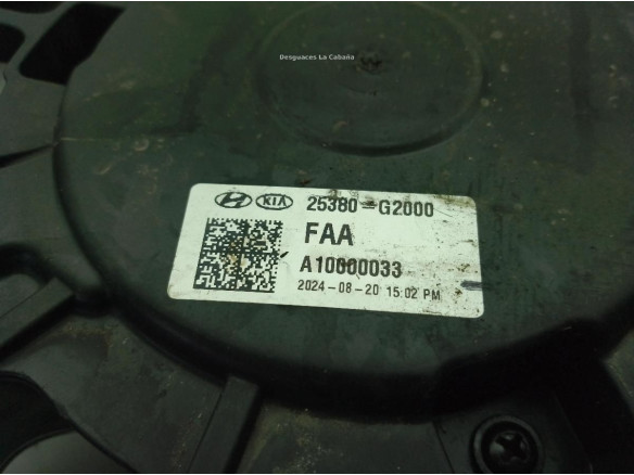 25380G2000 ELECTROVENTILADOR HYUNDAI IONIQ (AE)|Desguaces La Cabaña