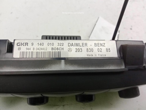 2038300285, MANDO CLIMA MERCEDES BENZ CLASE C (W203)|Desguaces La Cabaña