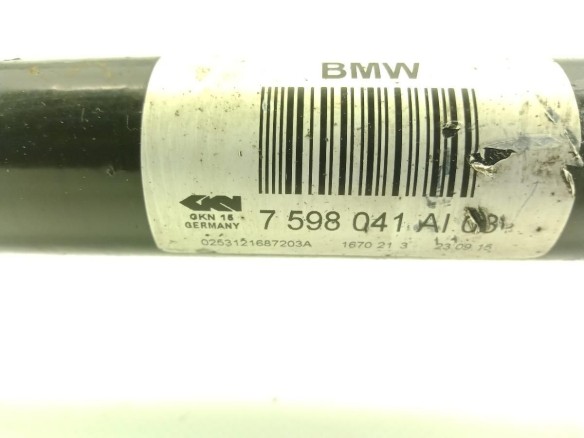 7598041 PALIER TRA IZQ BMW X3 (F25) |Desguaces La Cabaña