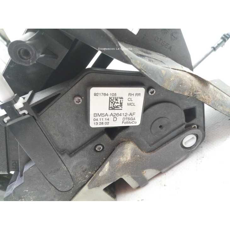 BM5AA26412AF CERRADURA PUERTA LAT TRA DER FORD FOCUS III |Desguaces La Cabaña