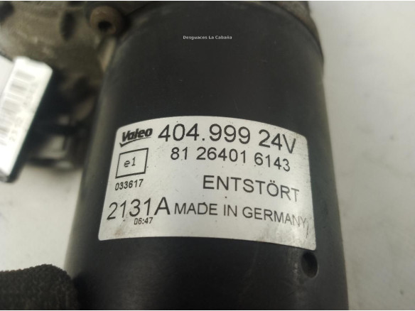 81264016143 MOTOR LIMPIAPARABRISAS DEL MAN TGL|Desguaces La Cabaña