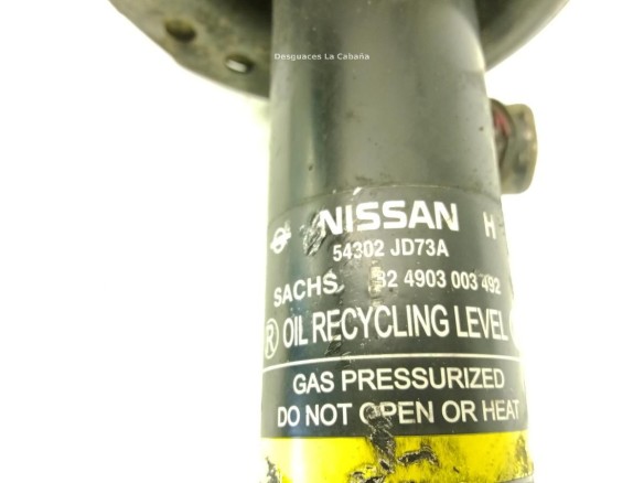 54302JD73A AMORTIGUADOR DEL DER NISSAN QASHQAI / QASHQAI +2 I (J10, JJ10) |Desguaces La Cabaña