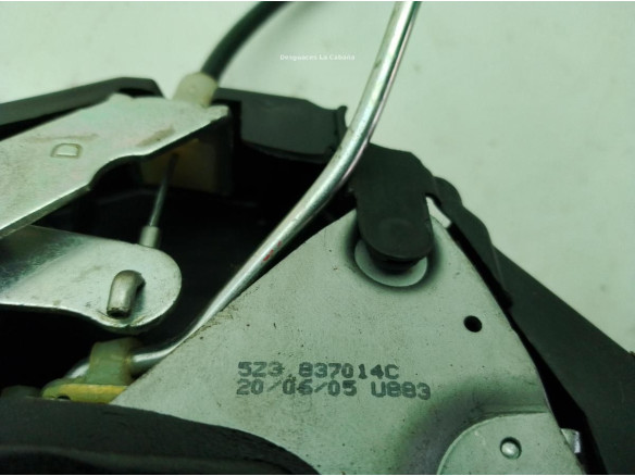 5Z3837014C CERRADURA PUERTA LAT DEL DER VW FOX (5Z1, 5Z3)|Desguaces La Cabaña