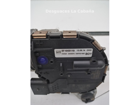 5F1955119 MOTOR LIMPIAPARABRISAS DEL SEAT LEON (5F1) |Desguaces La Cabaña