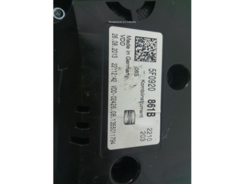 5F0920861B CUADRO INSTRUMENTOS SEAT LEON (5F1) |Desguaces La Cabaña