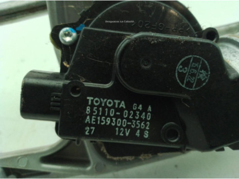  8511002340 MOTOR LIMPIAPARABRISAS DEL TOYOTA AURIS (_E18_)|Desguaces La Cabaña