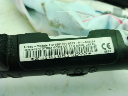 0589000194 AIRBAG CORTINA DER TOYOTA AURIS (_E18_)|Desguaces La Cabaña