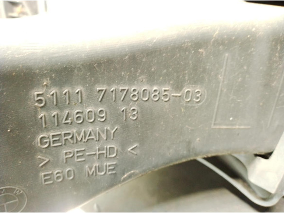 51117178079 PARAGOLPES DEL BMW 5 (E60)|Desguaces La Cabaña