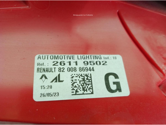 8200886944 PILOTO TRA IZQ EXT RENAULT CLIO III (BR0/1, CR0/1)|Desguaces La Cabaña