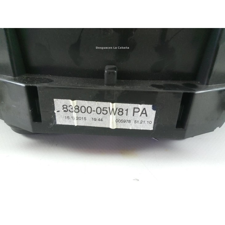 8380005W81PA CUADRO INSTRUMENTOS TOYOTA AVENSIS Ranchera familiar (_T27_) |Desguaces La Cabaña