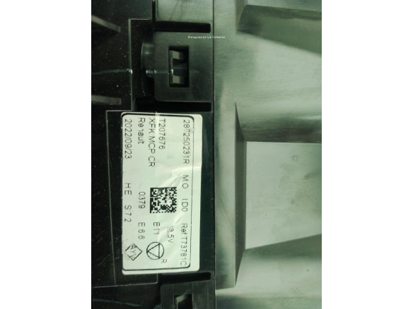 250231R MANDO CLIMA RENAULT KANGOO BE BOP (KW0/1_)|Desguaces La Cabaña