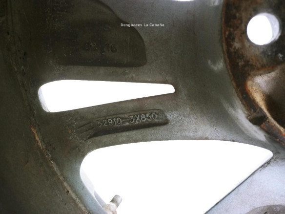 52910-3X800 LLANTA ALUMINIO 1 HYUNDAI ELANTRA Sedán (MD, UD) |Desguaces La Cabaña
