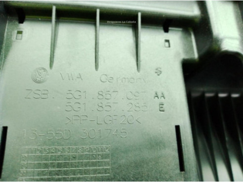 5G1857114G ZB3 GUANTERA INFERIOR DER VW GOLF VII (5G1, BQ1, BE1, BE2)|Desguaces La Cabaña
