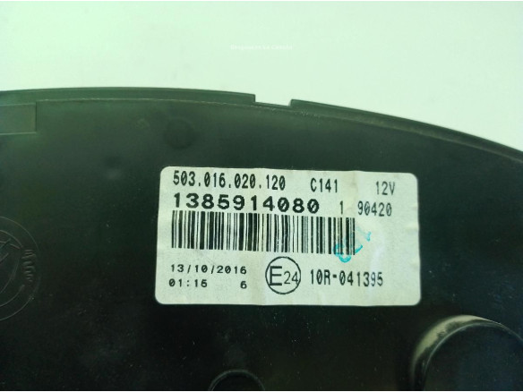 1385914080 CUADRO INSTRUMENTOS FIAT DUCATO Furgón (250_, 290_)|Desguaces La Cabaña