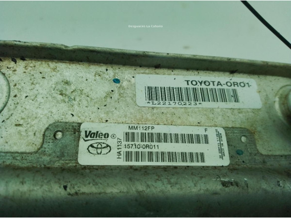 157100R011 ENFRIADOR ACEITE MOTOR TOYOTA RAV 4 IV (_A4_)|Desguaces La Cabaña
